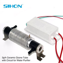 Load image into Gallery viewer, 1/2/3/5g/h Ceramic Ozone Tube with Power Supply for Water Purifier